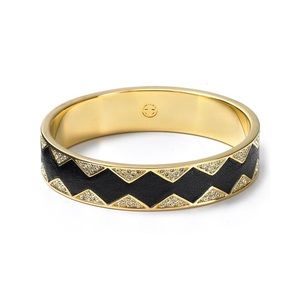 House of Harlow 1960 gold and black bangle
